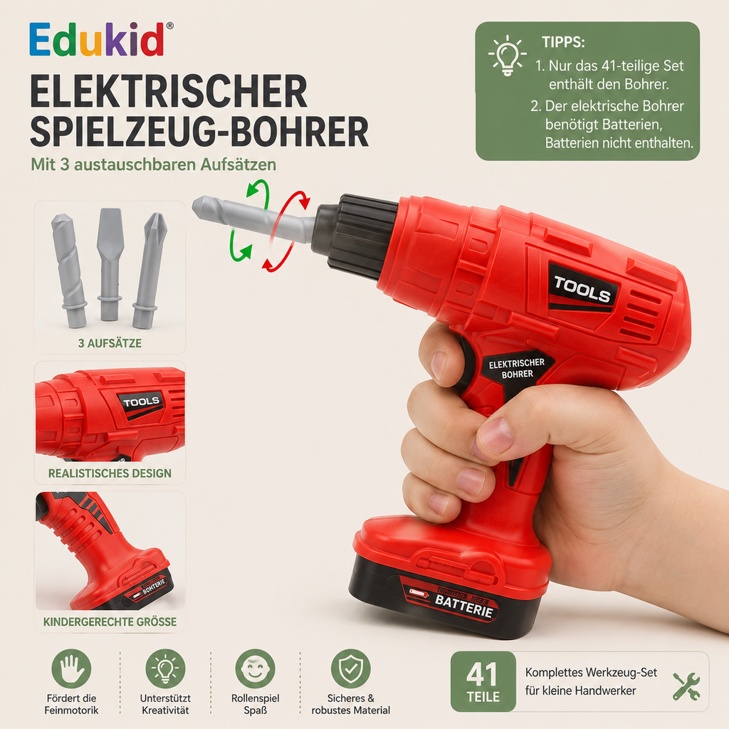 Gereedschapskoffer voor kinderen