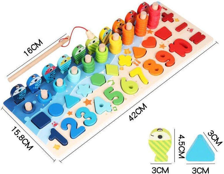 Montessori-vis- & vormenspel
