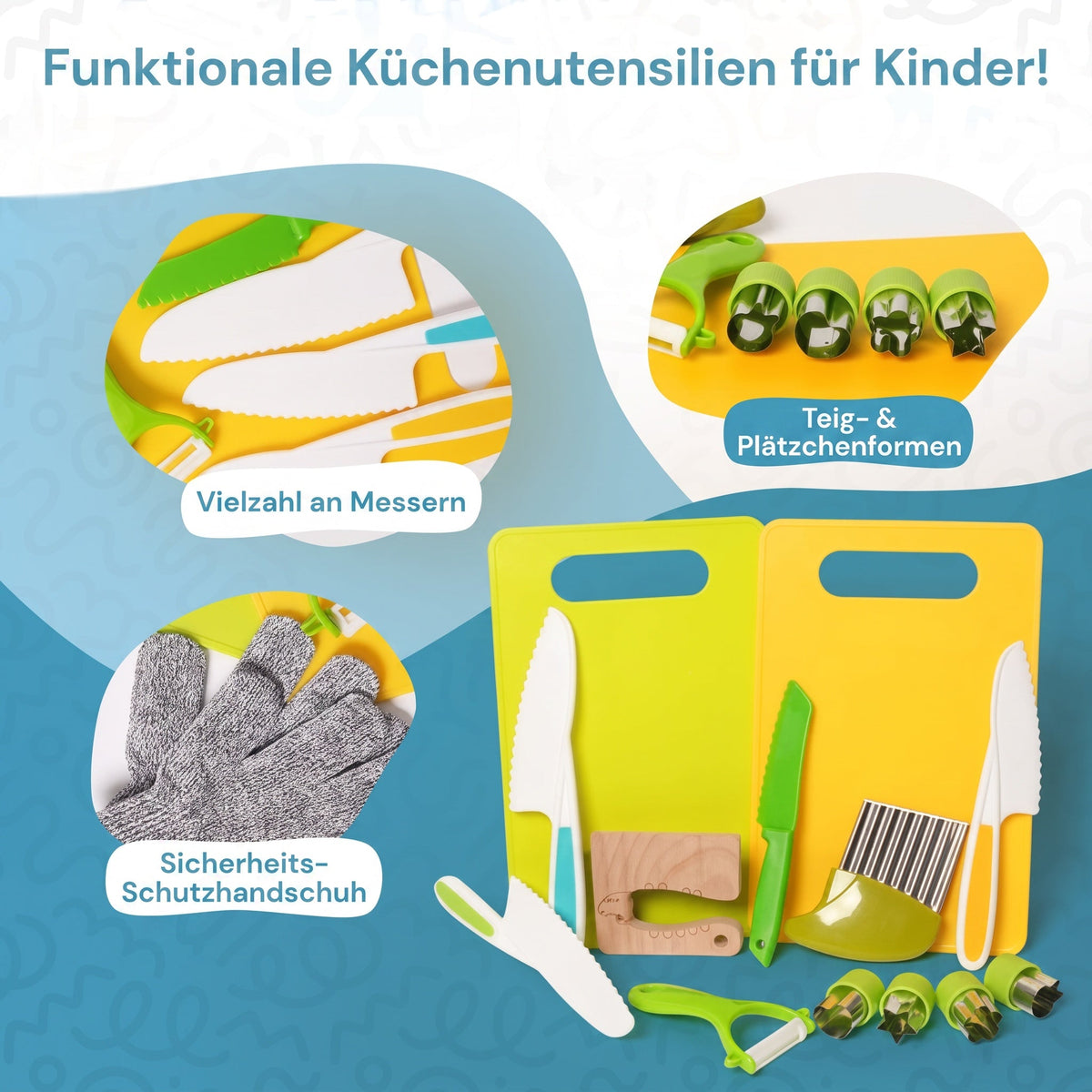 Montessori-keukengerei voor kinderen