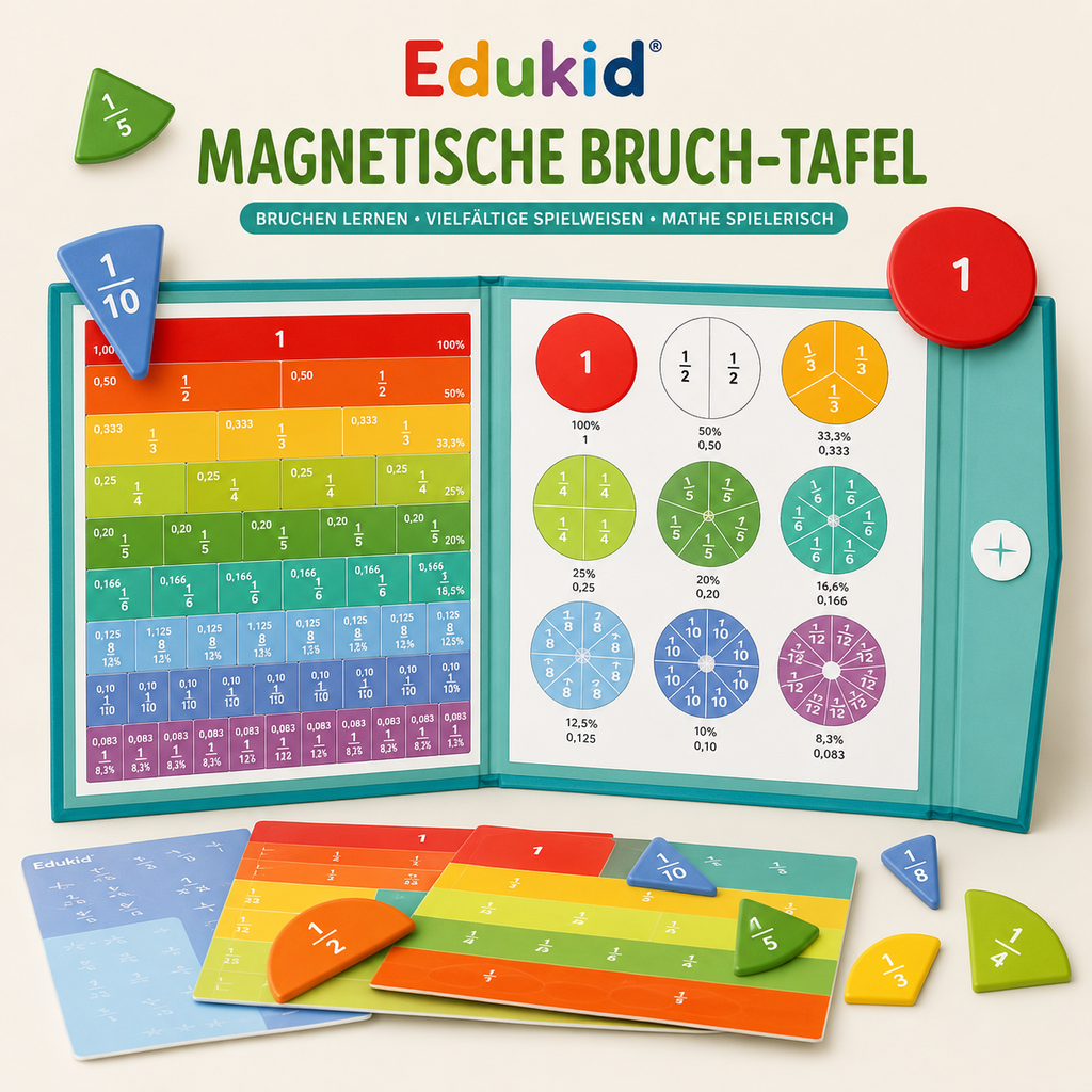 Magnetisch leerspel voor breuken