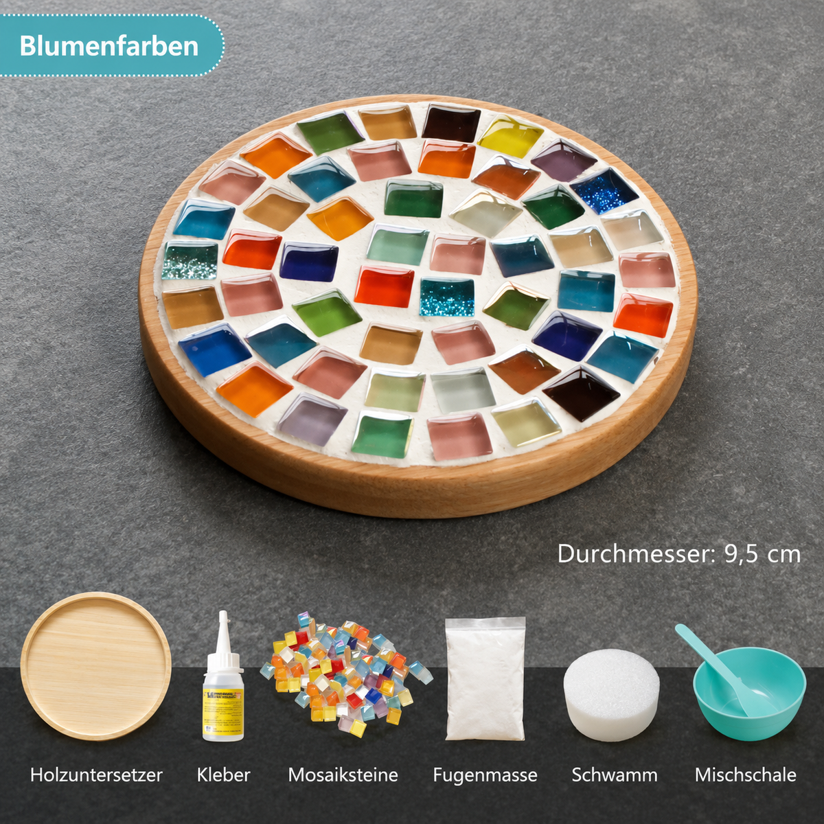 DIY-mozaïekknutselset voor kinderen