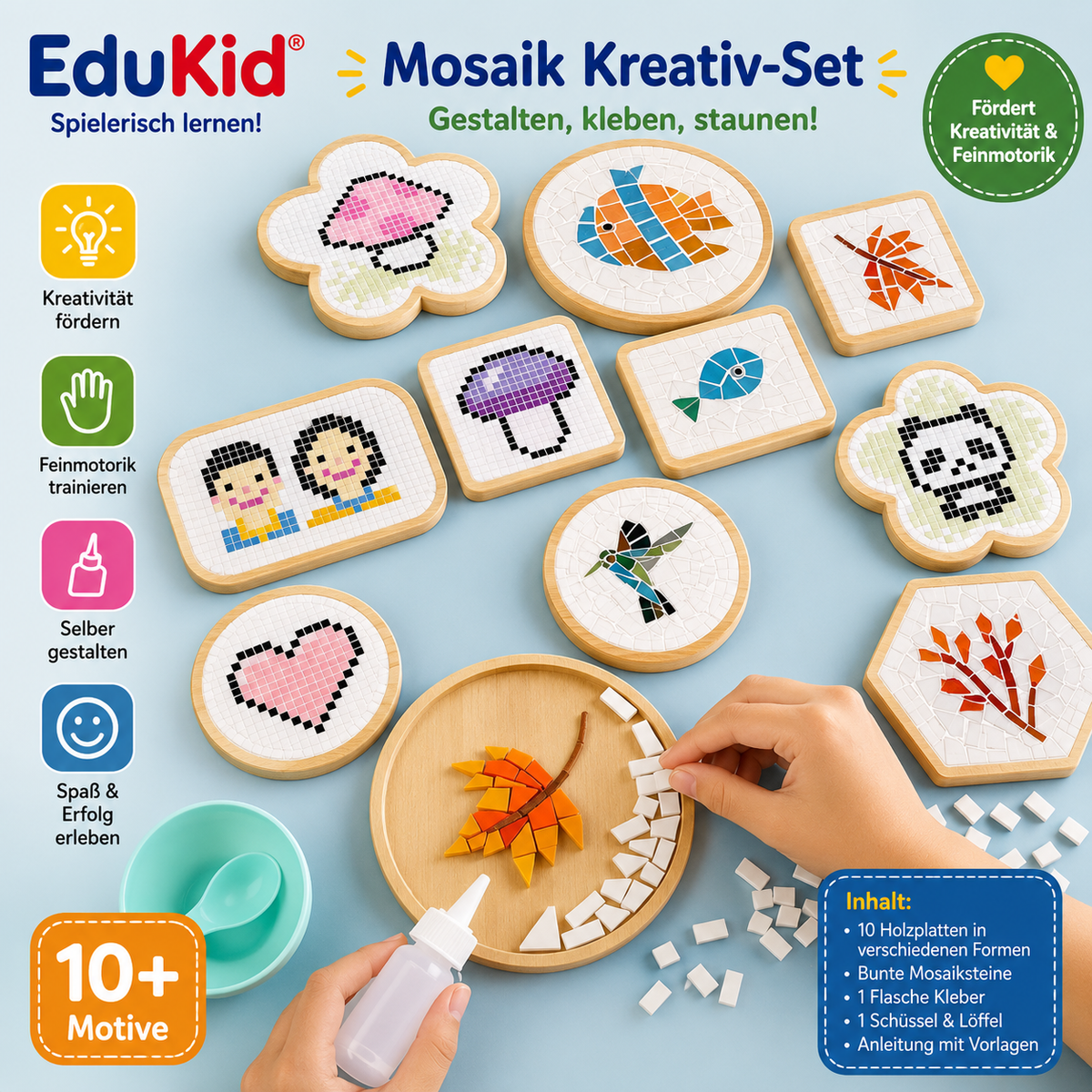 DIY-mozaïekknutselset voor kinderen