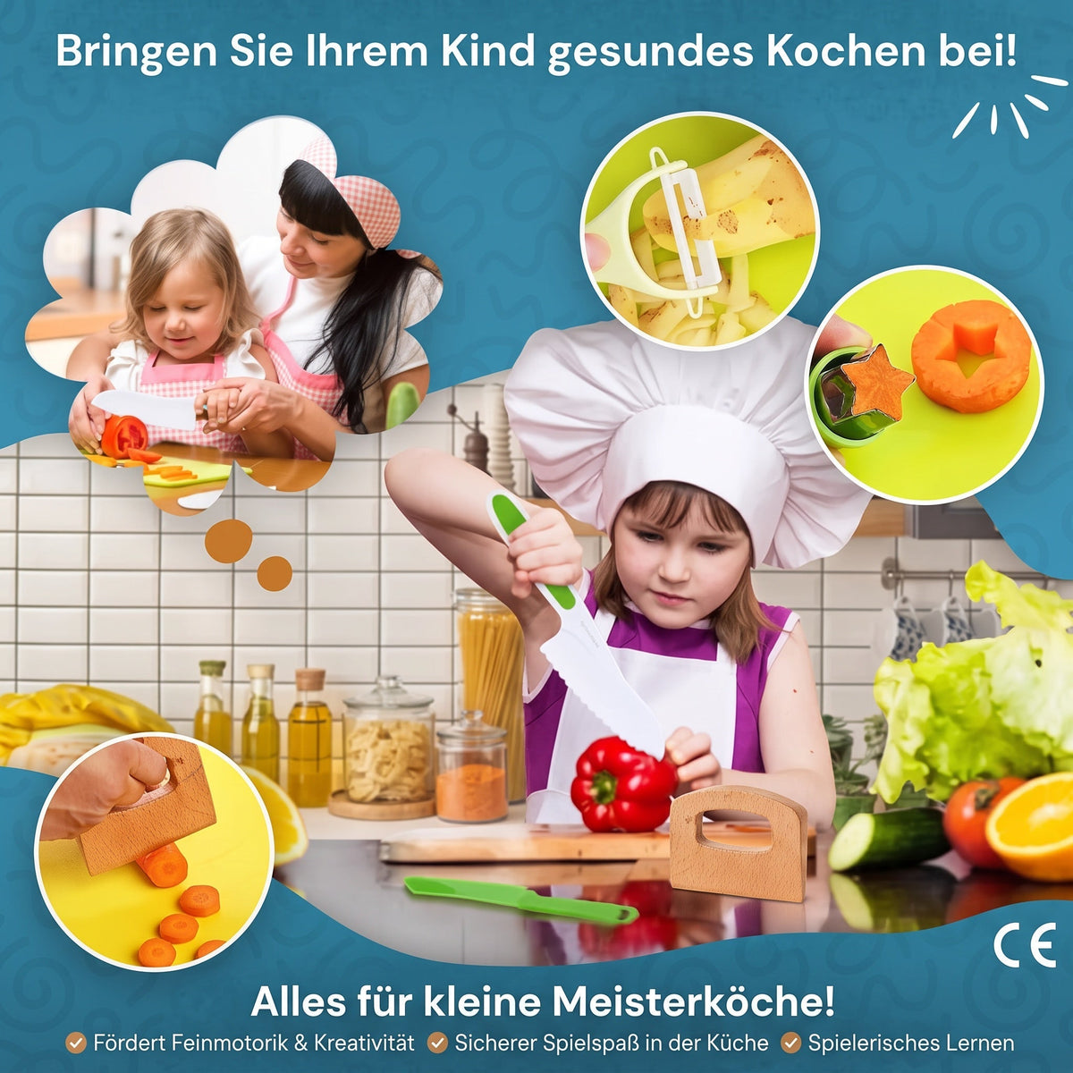 Montessori-keukengerei voor kinderen