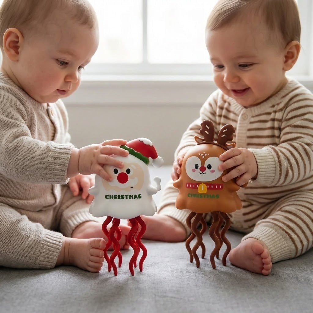 Montessori-kerstfiguren met beweegbare armen
