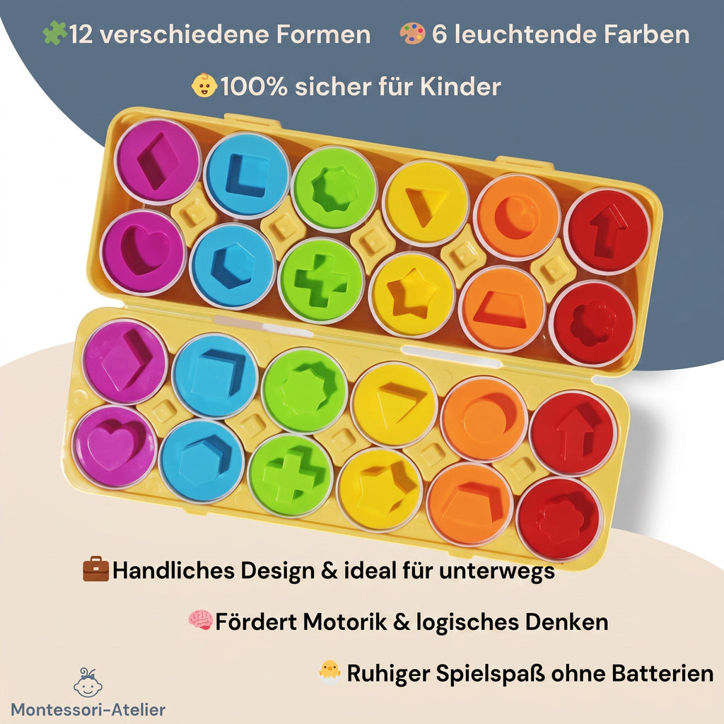 Montessori-vormeneieren om te koppelen