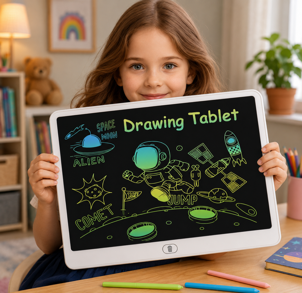 Herbruikbaar LCD-tekenbord voor kinderen