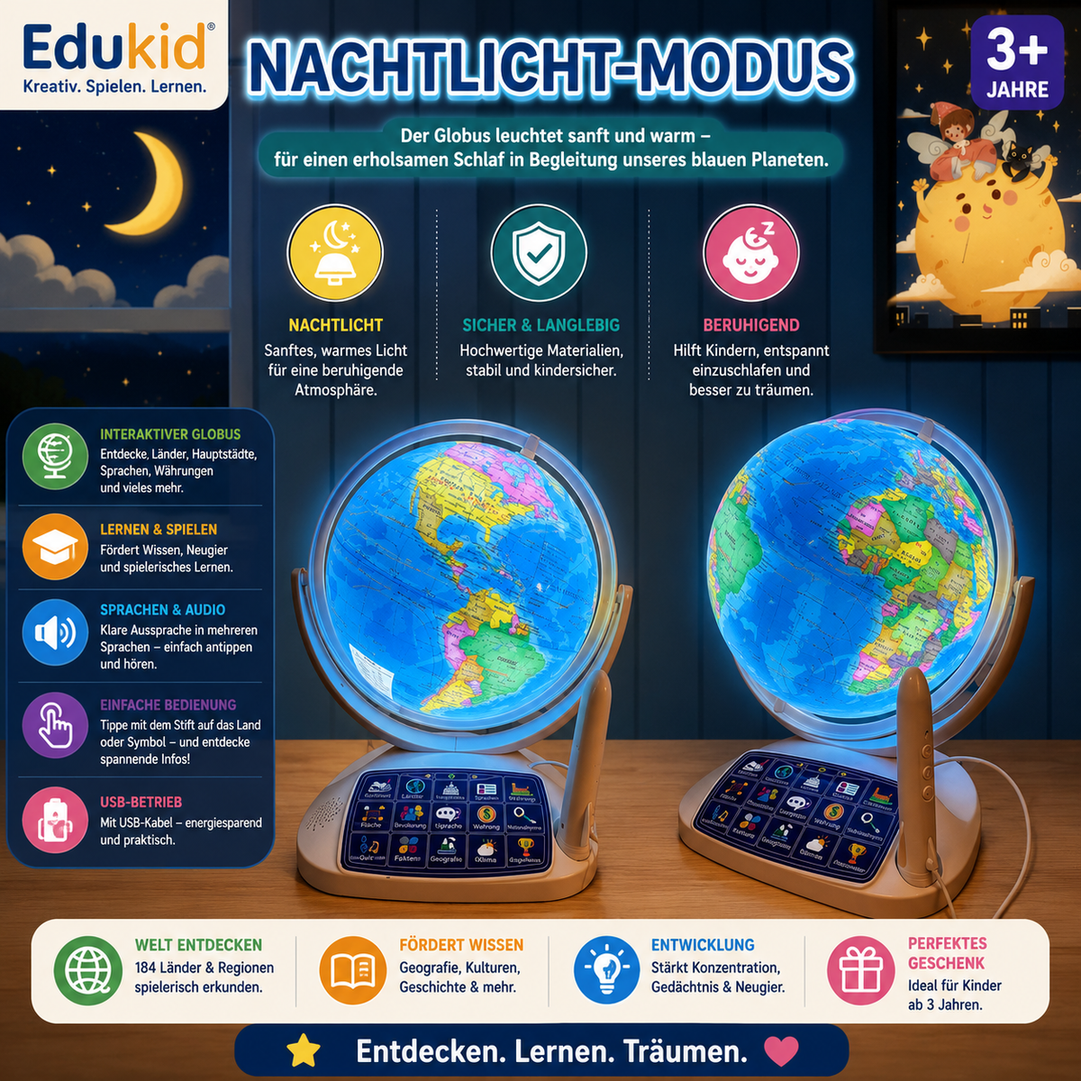 Interactieve AR-globe voor kinderen