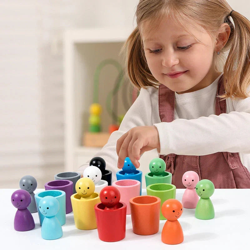 Montessori-figuren- & vormensorteerspel
