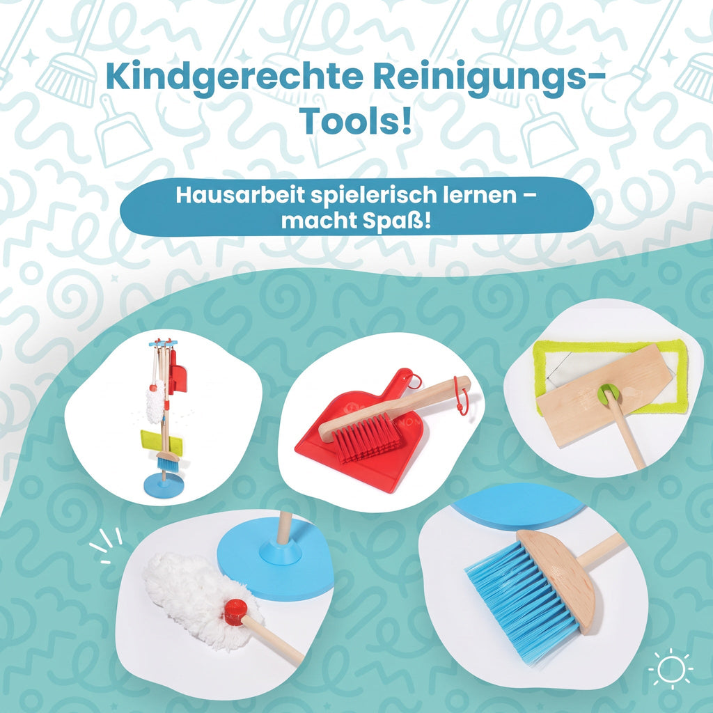 Montessori-schoonmaakset voor kinderen