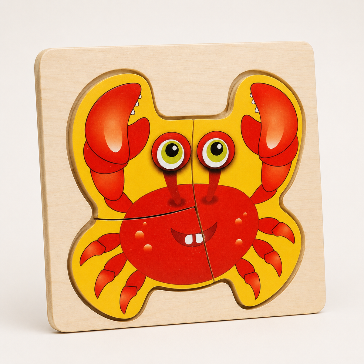 Montessori 3D-houten puzzel met dieren & voertuigen