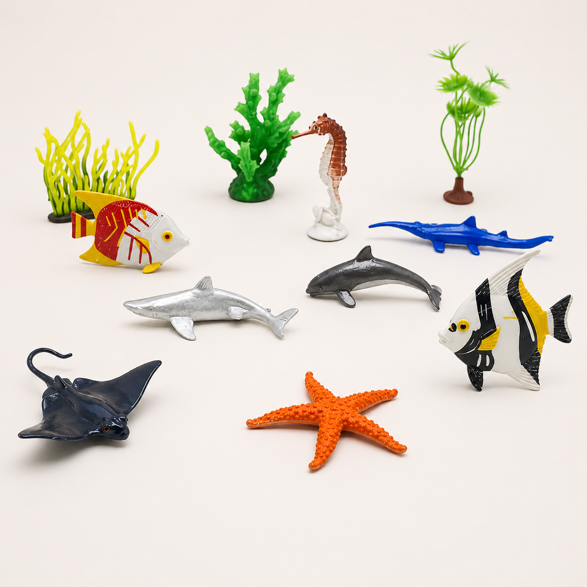 56-delige figurenset met zeedieren