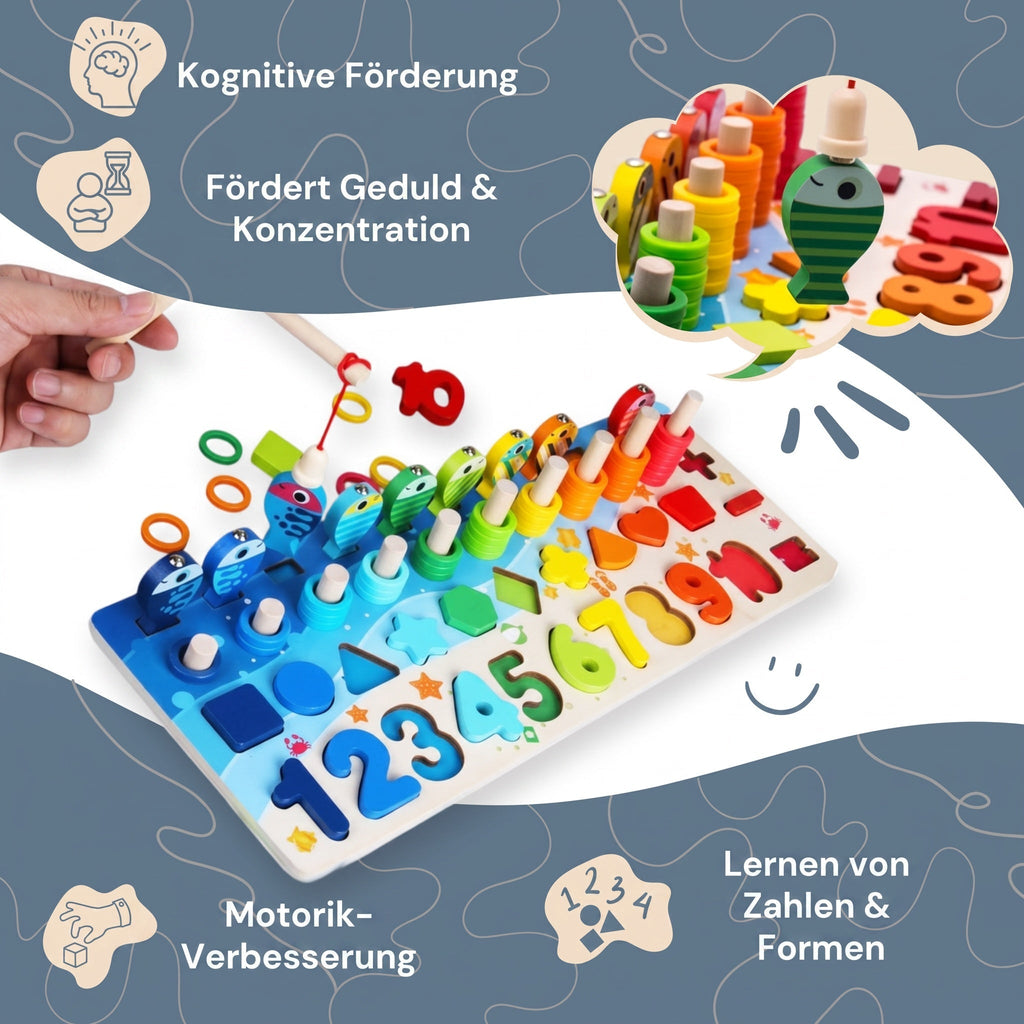Montessori-vis- & vormenspel