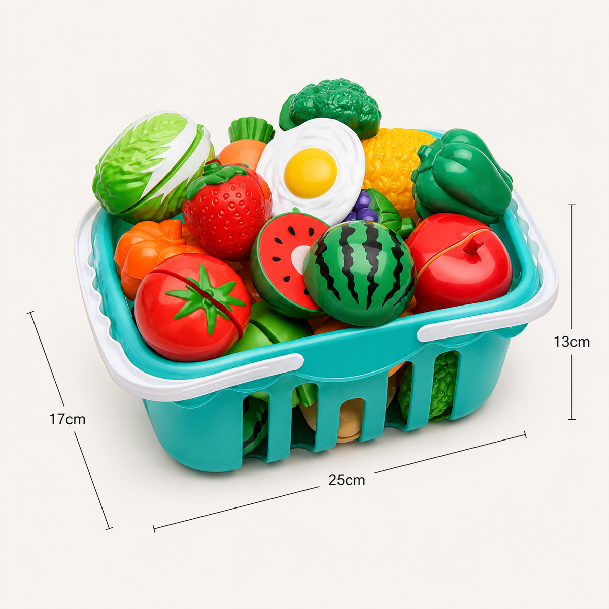 Montessori-snijset met fruit & groenten