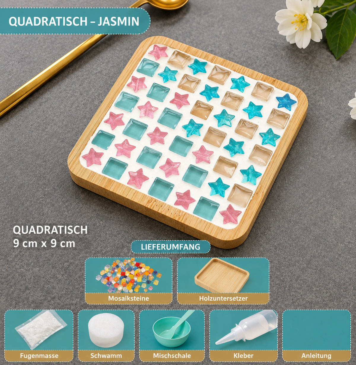 DIY-mozaïekknutselset voor kinderen