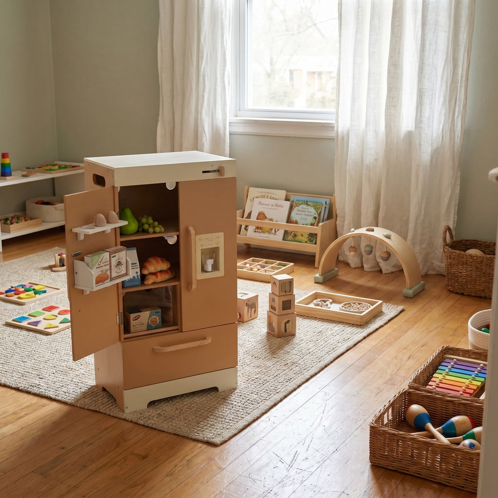 Montessori-speelmeubel voor dagelijks rollenspel