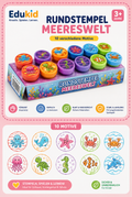 Set van 10 kinderstempels met motieven