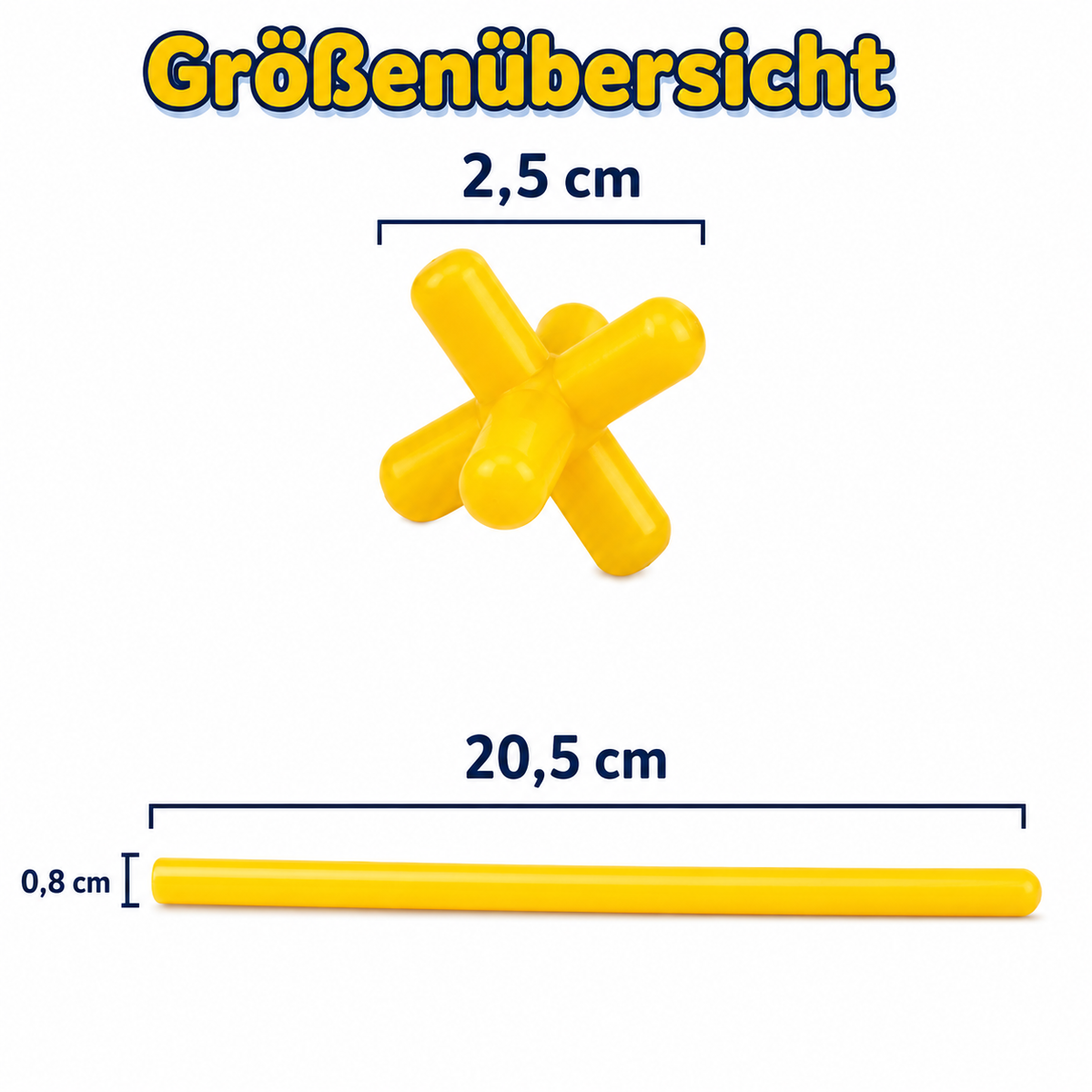 Constructieset met rietjes voor kinderen