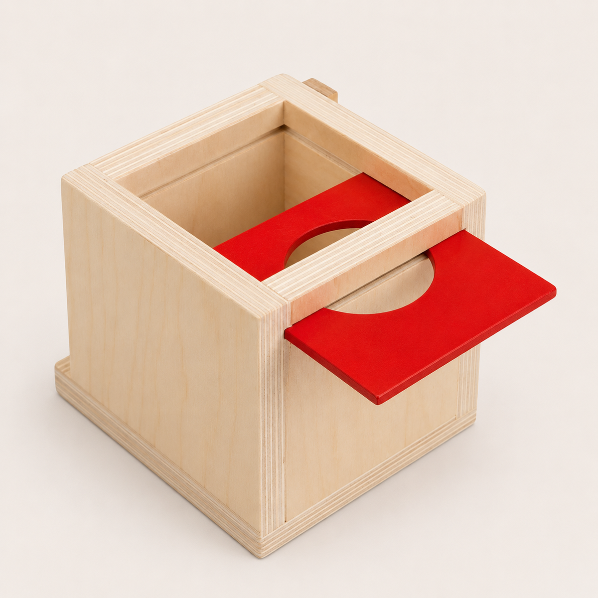 Montessori-objectpermanentiebox 4-in-1