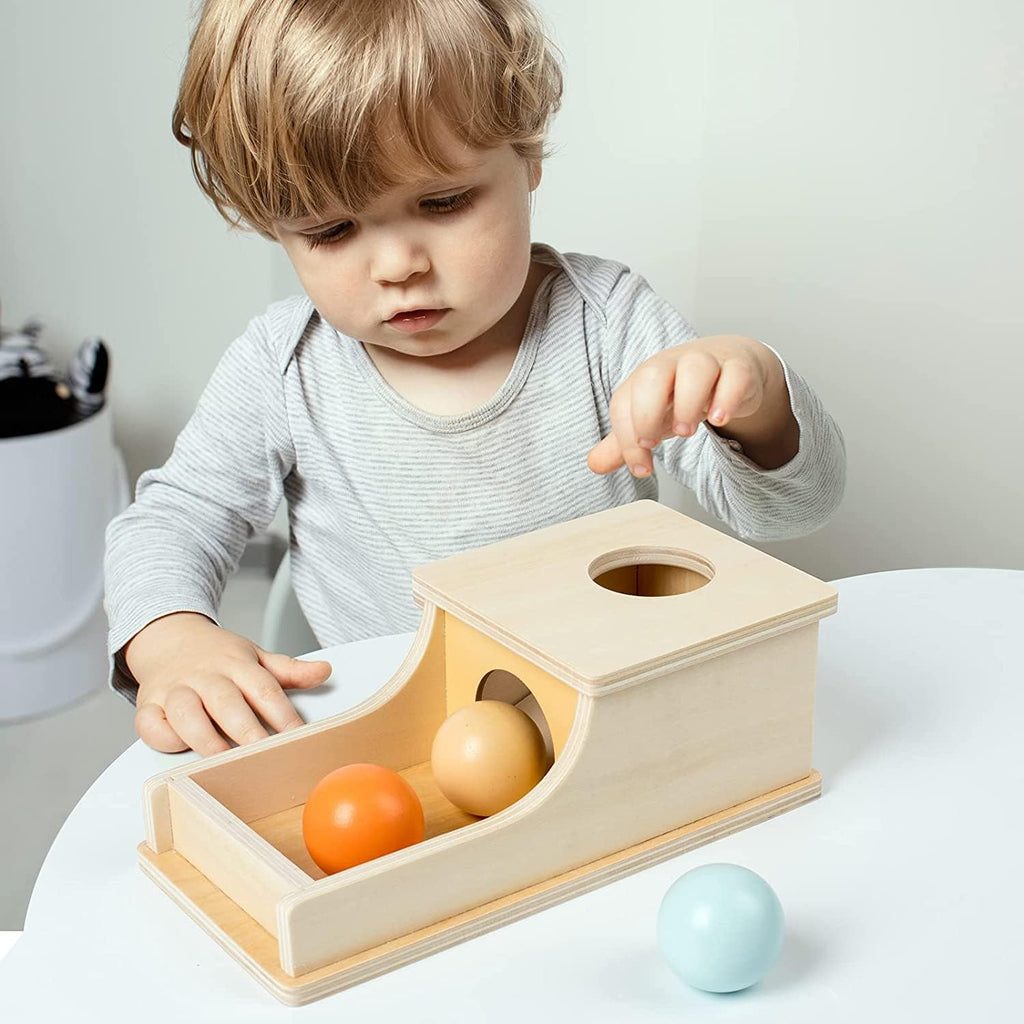 Montessori-houten sorteerspel voor peuters