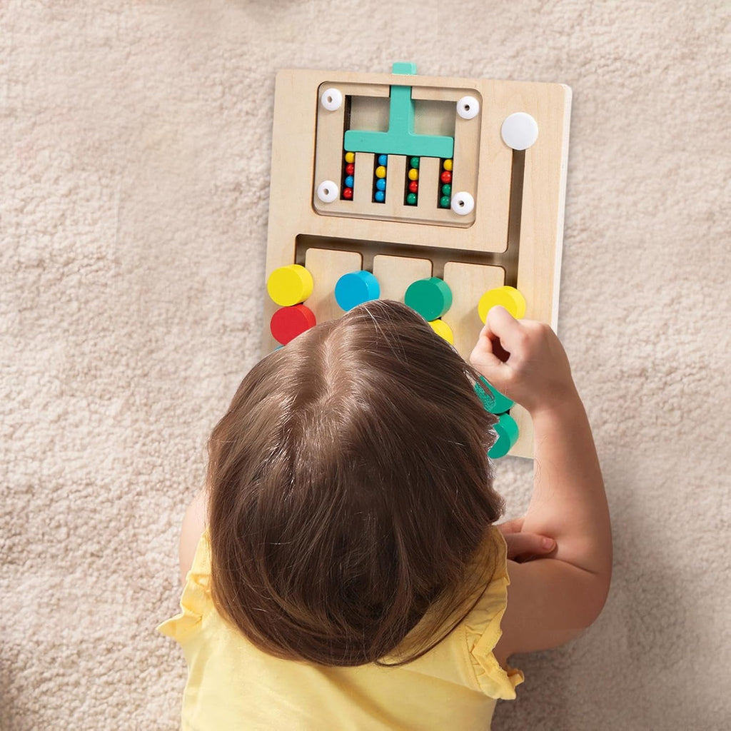 Montessori-sorteerpuzzel voor kleuren & vormen