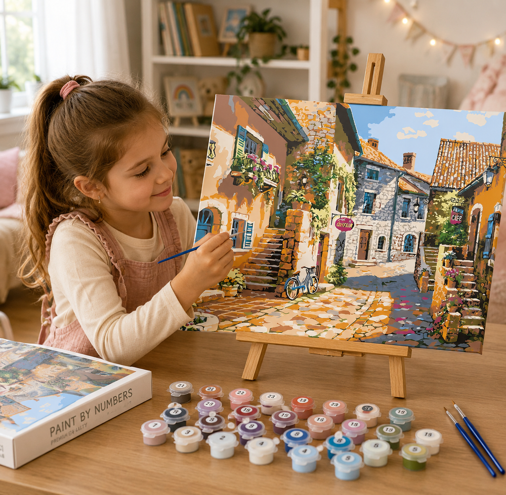 Schilderen-op-nummer-set op canvas