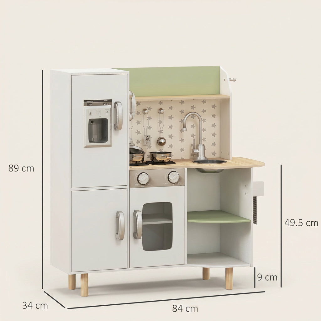 Montessori-speelkeuken van hout