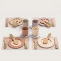 Montessori-houten servies voor kinderen