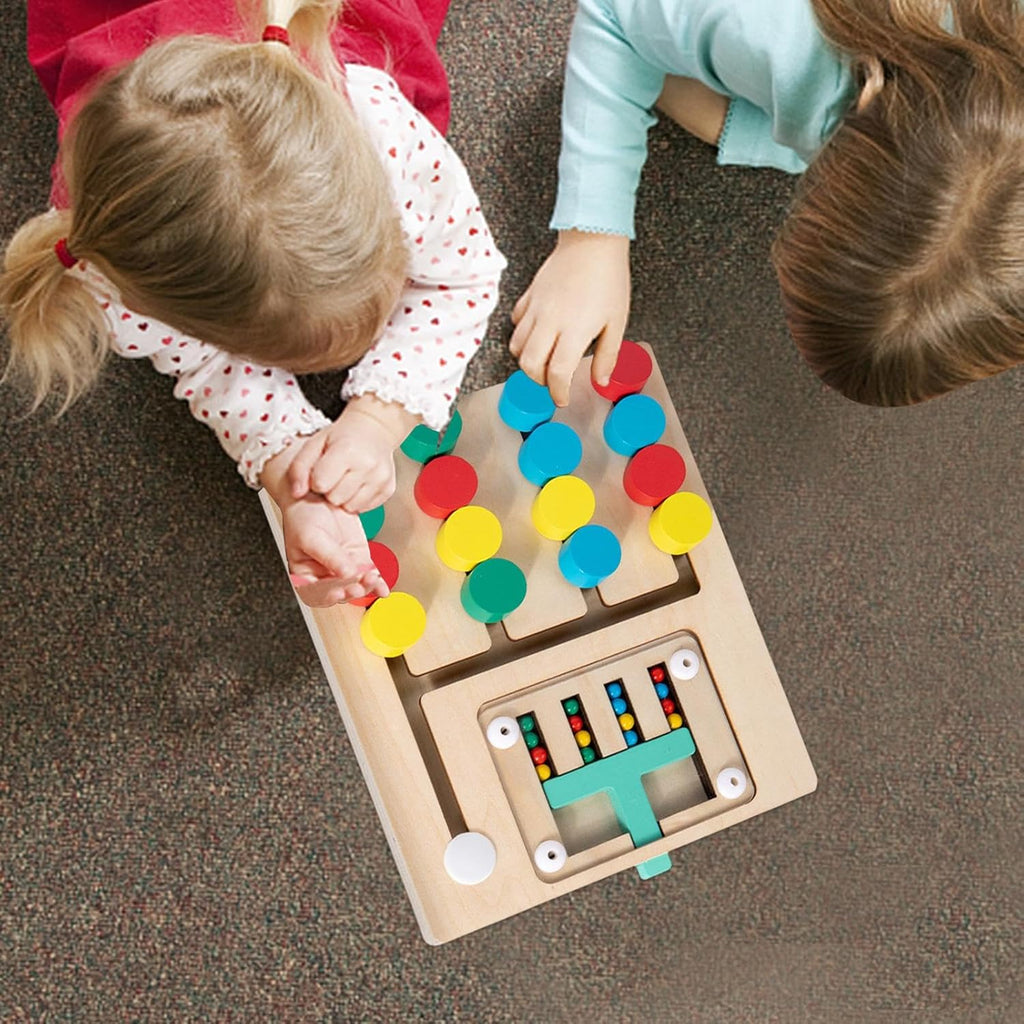 Montessori-sorteerpuzzel voor kleuren & vormen