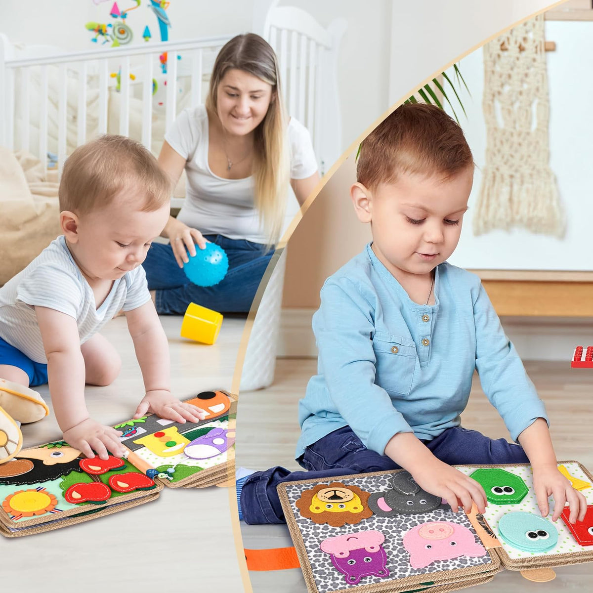 Montessori-vilten boek 'Giraf'