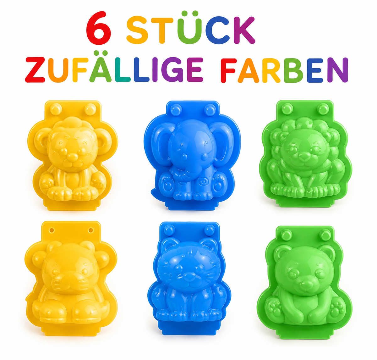 Kleigereedschapset met vormen voor kinderen