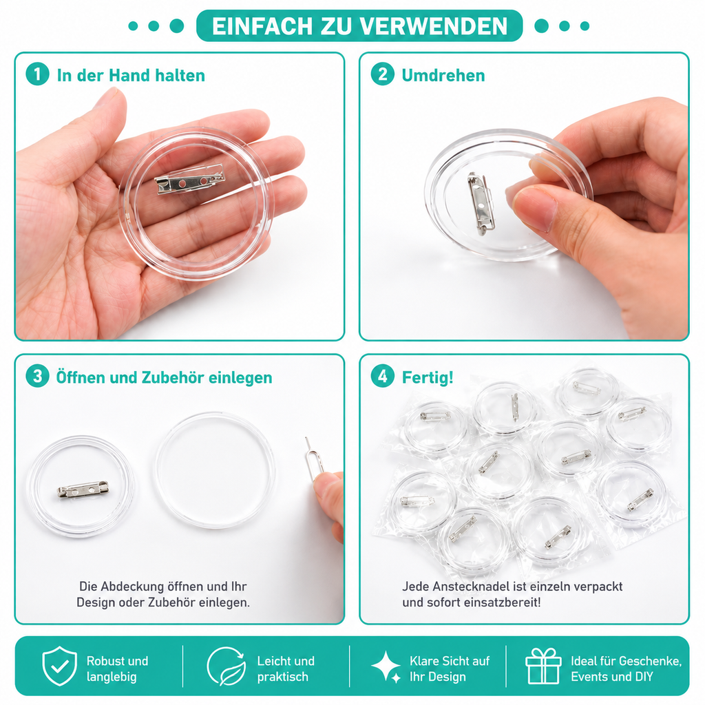 DIY-buttonknutselset voor kinderen