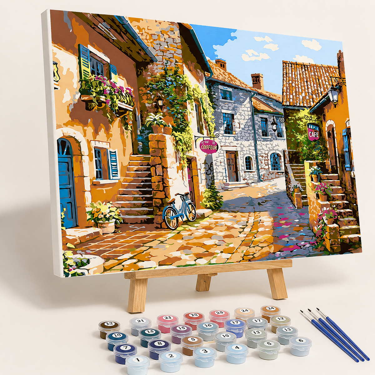 Schilderen-op-nummer-set op canvas