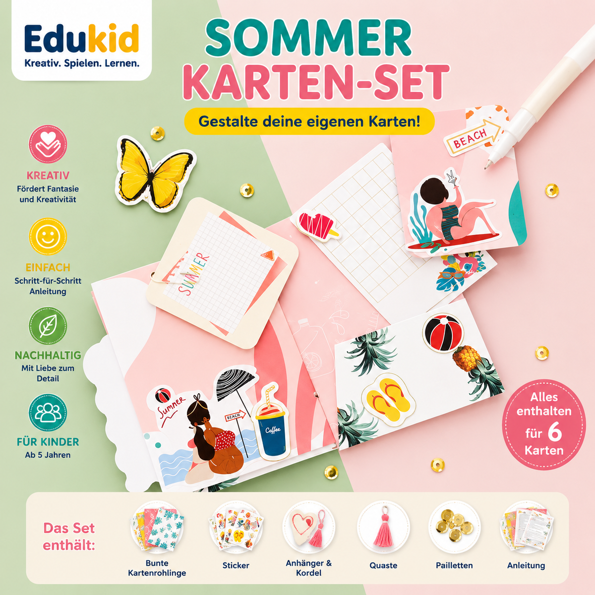 Scrapbookingaccessoires & knutselset voor kinderen