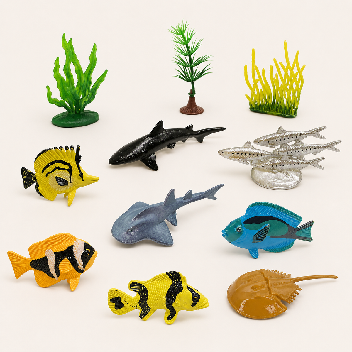 56-delige figurenset met zeedieren
