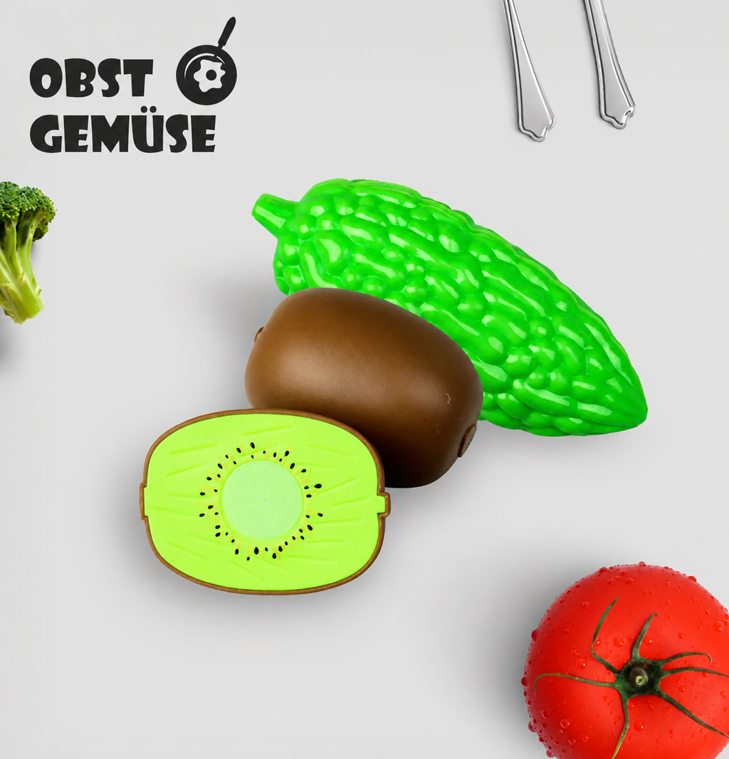 Montessori-snijset met fruit & groenten