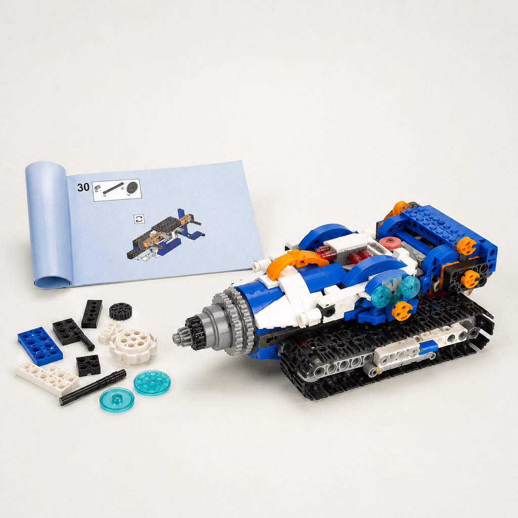 6-in-1 robotbouwset om te programmeren