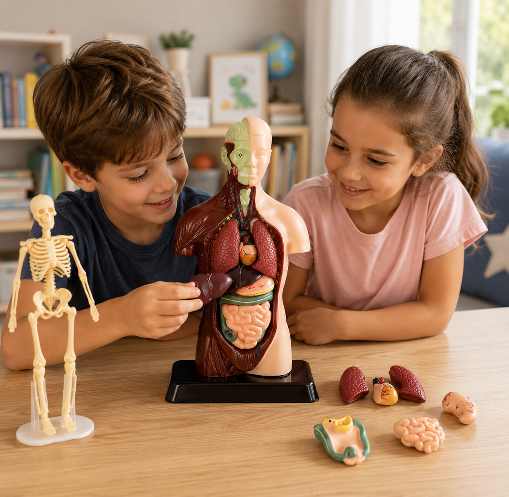 Anatomisch leermodel voor kinderen