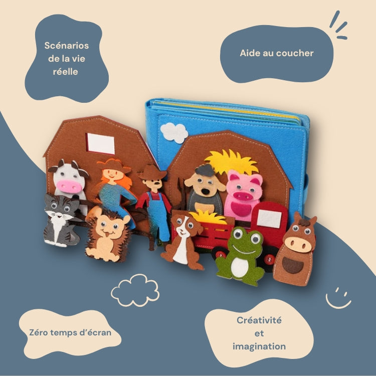 Interactief Montessori-kartonboek