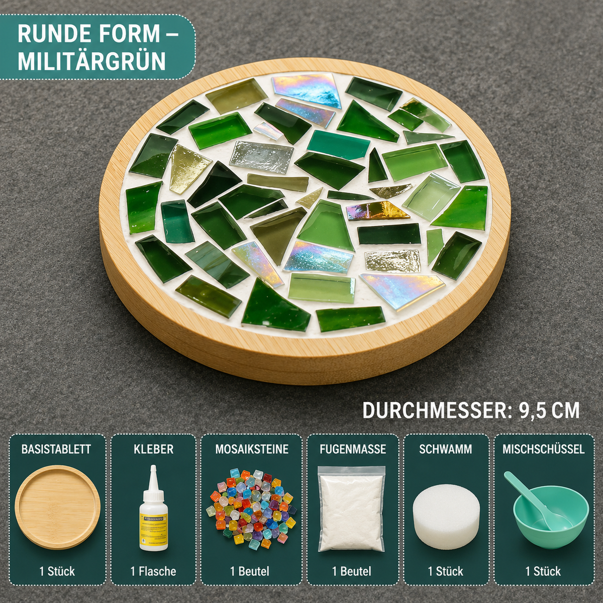 DIY-mozaïekknutselset voor kinderen