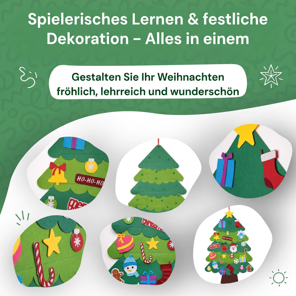 Montessori-kerstboom om te versieren