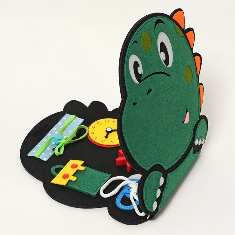 Montessori-dinosaurus-activiteitenbord