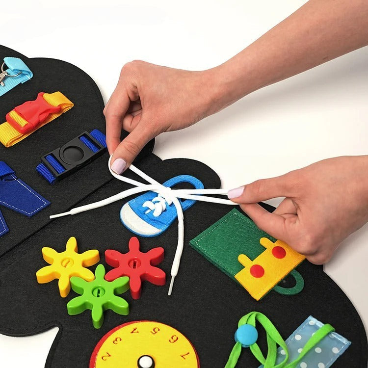 Montessori-dinosaurus-activiteitenbord