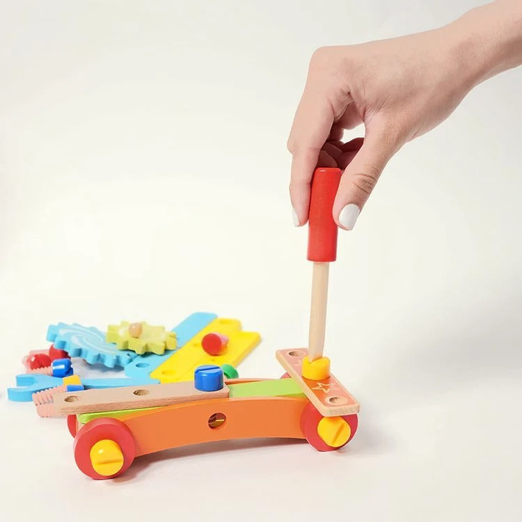 Montessori-DIY-stoel om zelf te bouwen
