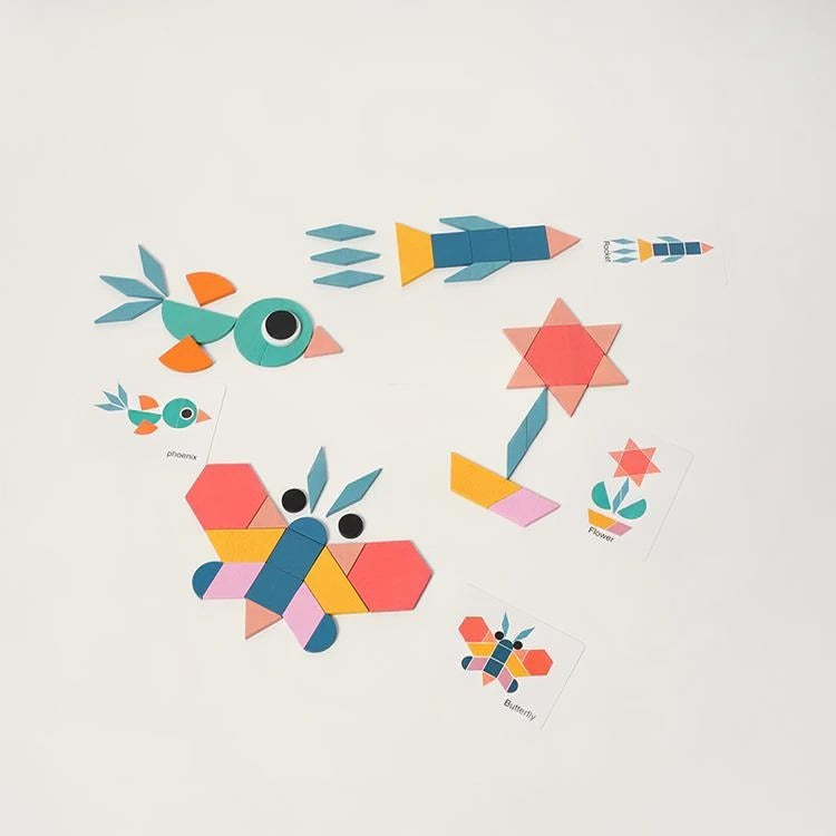Montessori-dierenpuzzel van hout