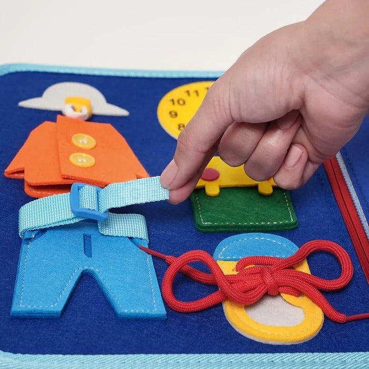 Montessori-activiteitenboekje met 8 leerpagina's
