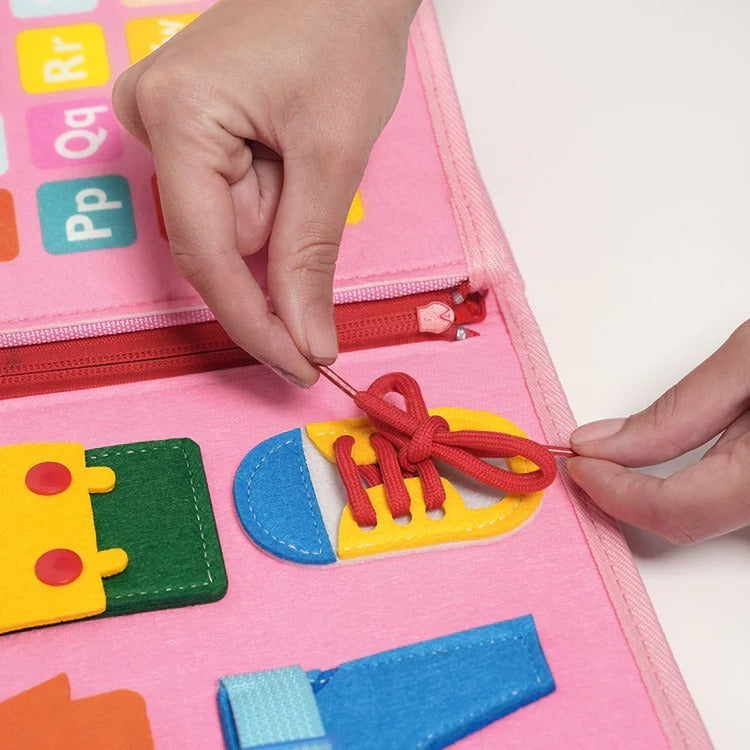 Montessori-activiteitenboekje met 8 leerpagina's