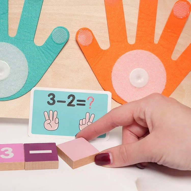 Montessori-rekenspel 'High Five'