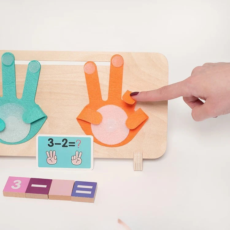 Montessori-rekenspel 'High Five'