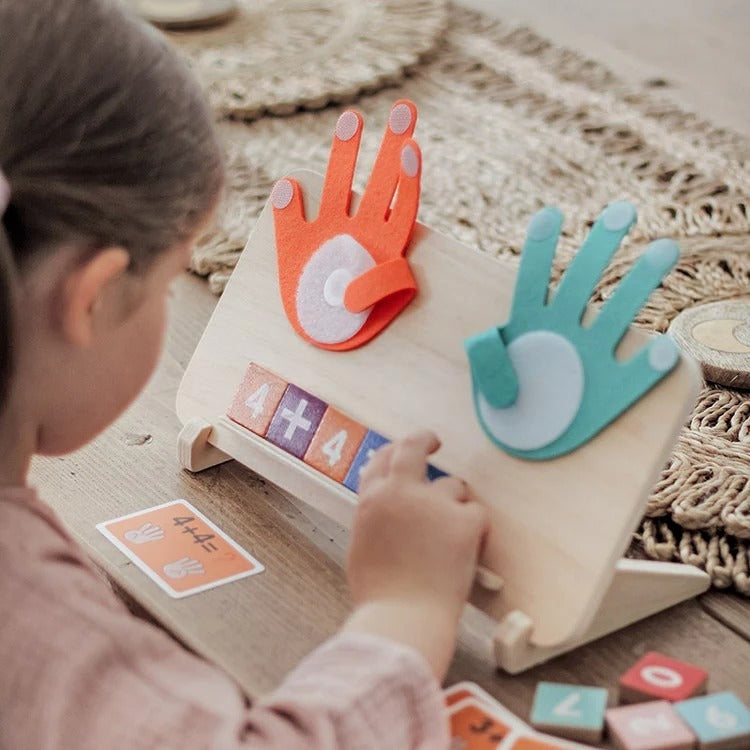 Montessori-rekenspel 'High Five'