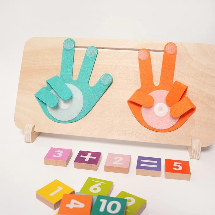 Montessori-rekenspel 'High Five'